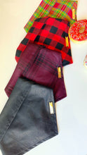 Load image into Gallery viewer, Red Buffalo Check Bandana