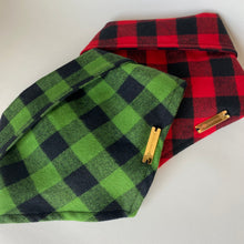 Load image into Gallery viewer, Red Buffalo Check Bandana