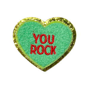 Bandana Conversation Heart Patch