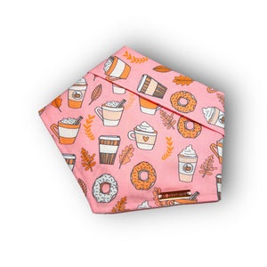 Pink Coffee & Donuts Bandana