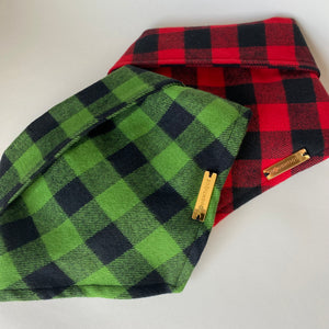 Red Buffalo Check Bandana