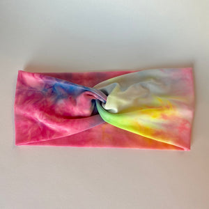 Let's Get Physical Tie Dye Headband